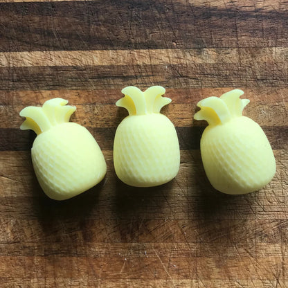 Pineapple shaped Soy Wax Melts made in Hawaii